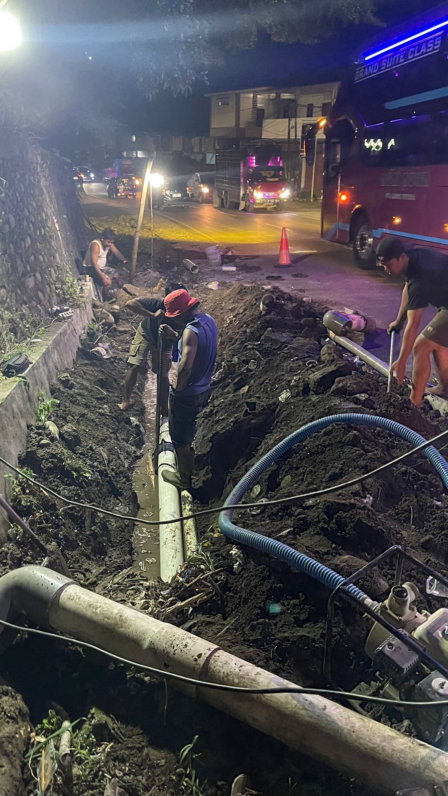 Cepat Tangani Pipa Bocor Imbas Pelebaran Jalan, PAM Tirta Karajae Pastikan Distribusi Air Bersih Kembali Normal 