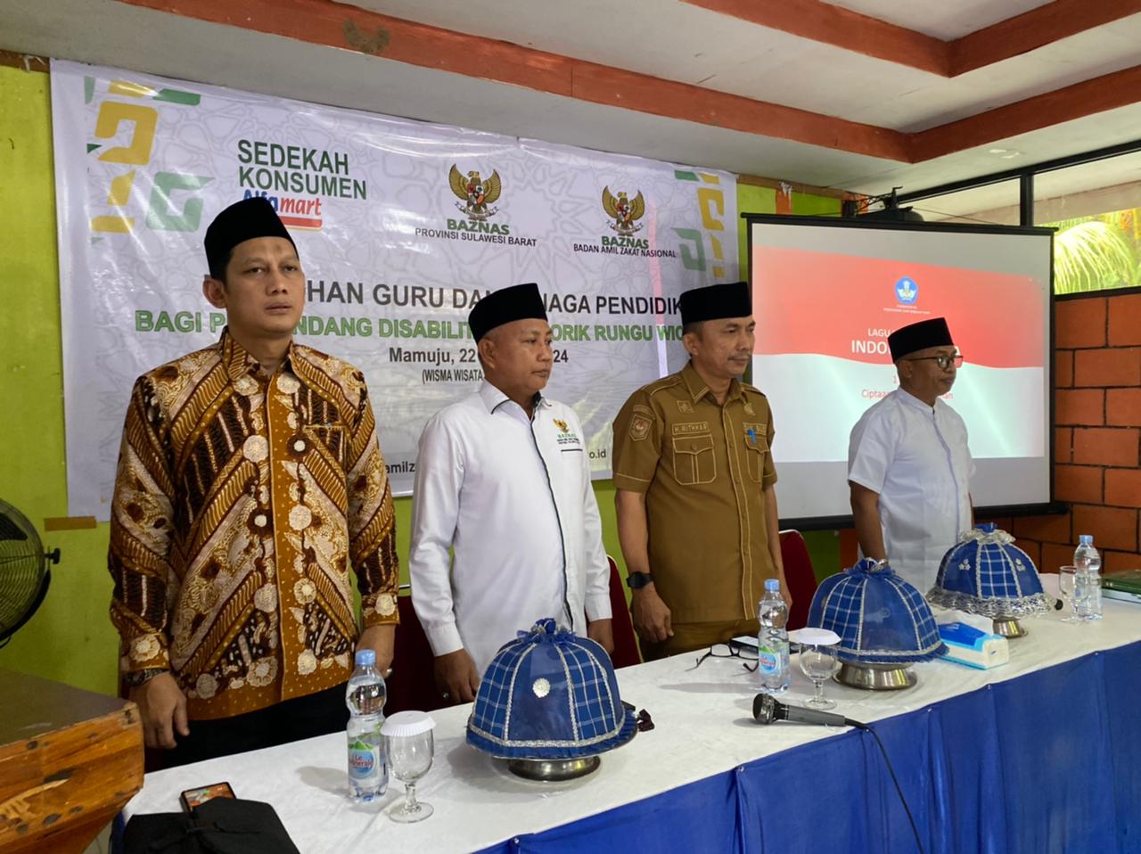 Kadis Dikbud Sulbar Buka TOT Membaca Al Quran dengan Isyarat yang Diadakan Baznas