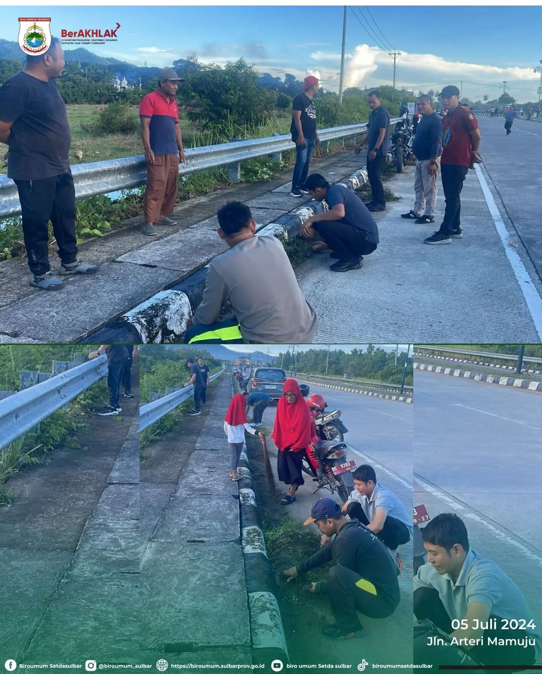 Biro Umum Setda Sulbar Gelar Jum