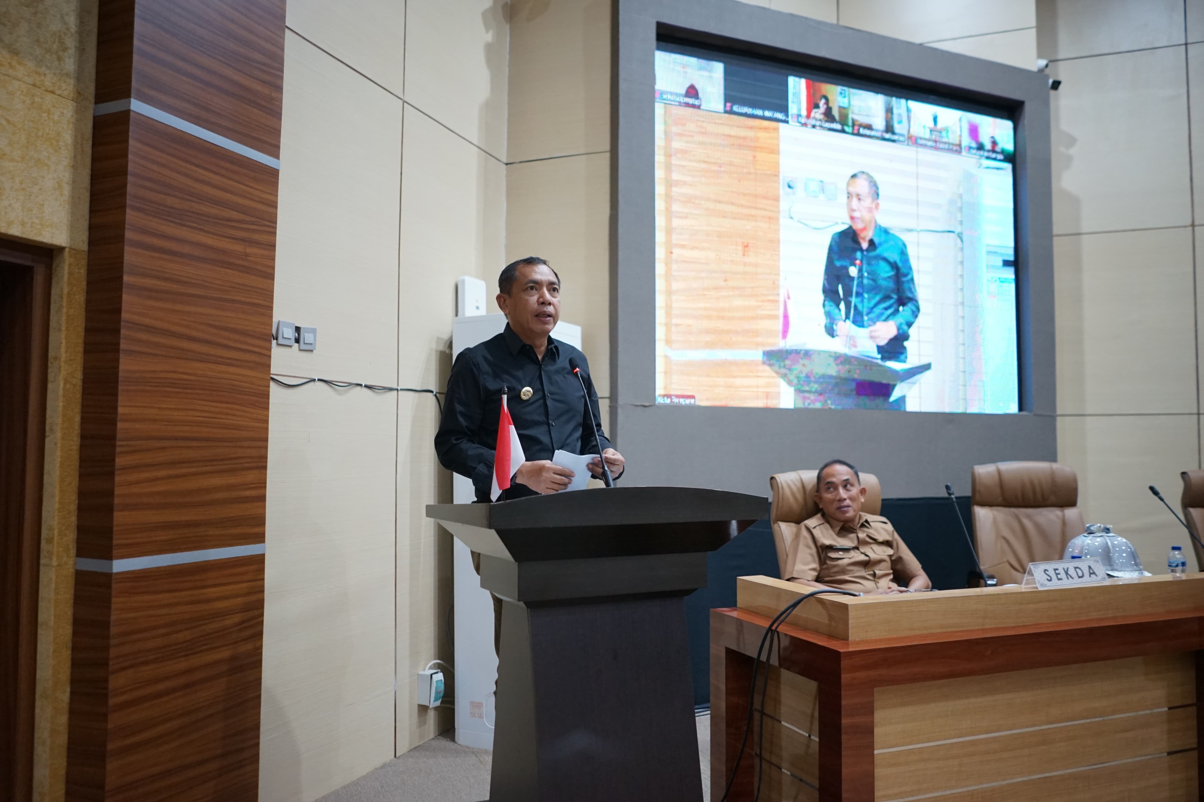 Monev Triwulan II, Capaian Kinerja Pembangunan Parepare 50,37%, Realisasi Belanja 35,27%, Pj Wali Kota Dorong Optimalisasi Kinerja SKPD