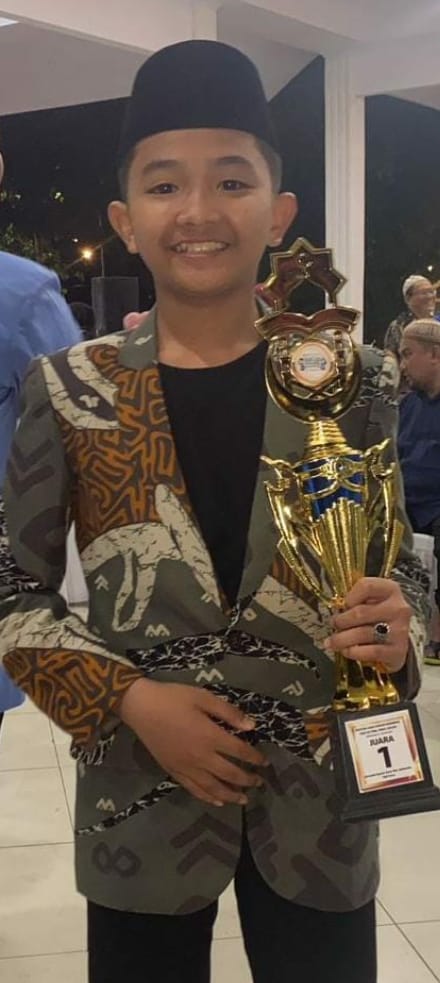 Alzam Tamsil Siswa SMPN 4 Parepare Juara 1 Lomba Ceramah FASI, Wakili Sulsel ke Tingkat Nasional 
