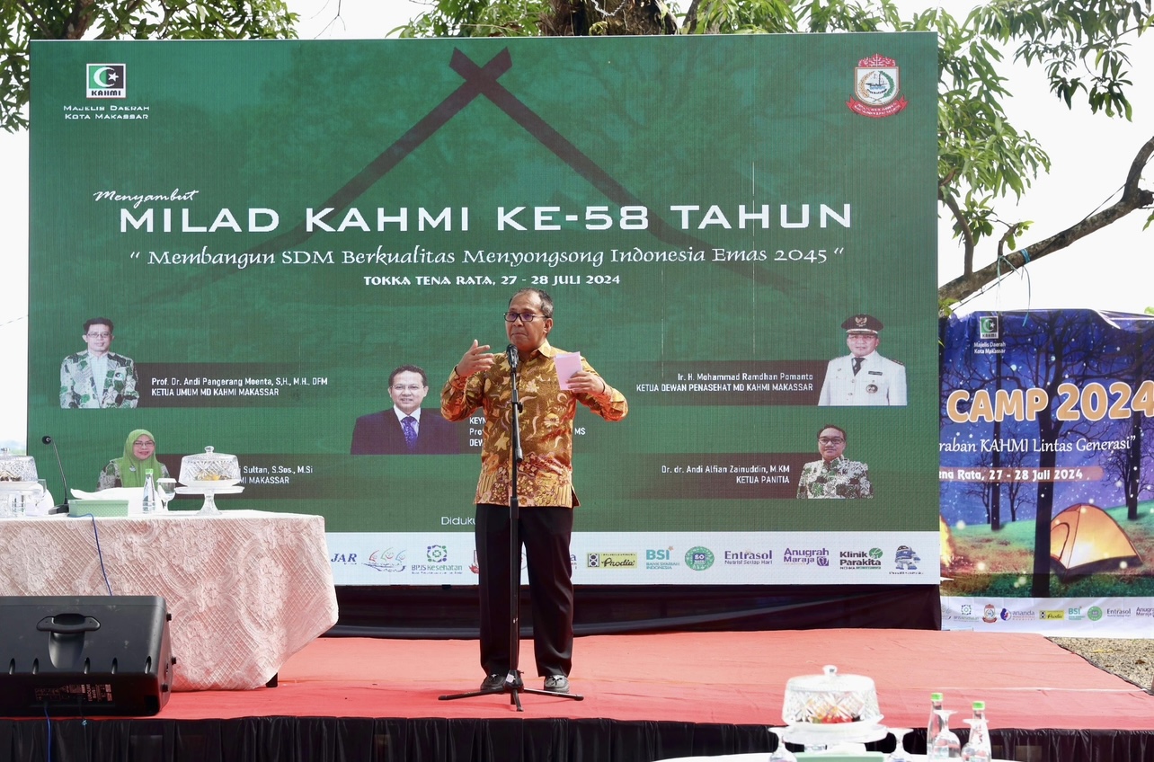 Milad KAHMI ke-58 di Tokka, Danny Pomanto Perkenalkan Sebagai South Gate Geopark Maros-Pangkep