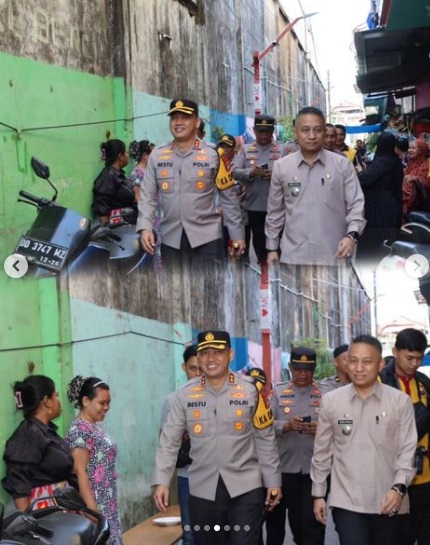 Camat Ujung Tanah Dampingi Kapolres Pelabuhan di Kegiatan Jumat Curhat