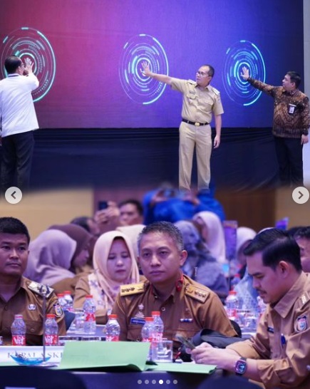Camat Ujung Tanah Hadiri Launching dan Sosialisasi APIP TA