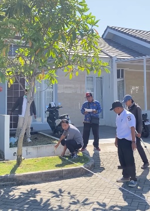 Disperkim Makassar Lakukan Survei PSU PSU Perumahan Cluster Pelangi