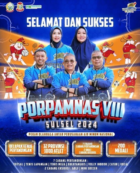 Porpampnas VIII Siap Digelar di Makassar pada 4-7 Agustus 2024