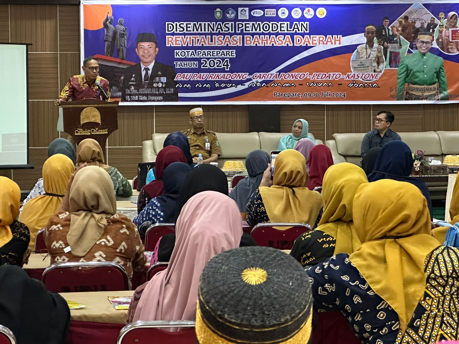 Lestarikan Bahasa Daerah, Pemkot Parepare Gelar Diseminasi Pemodelan Bahasa Daerah