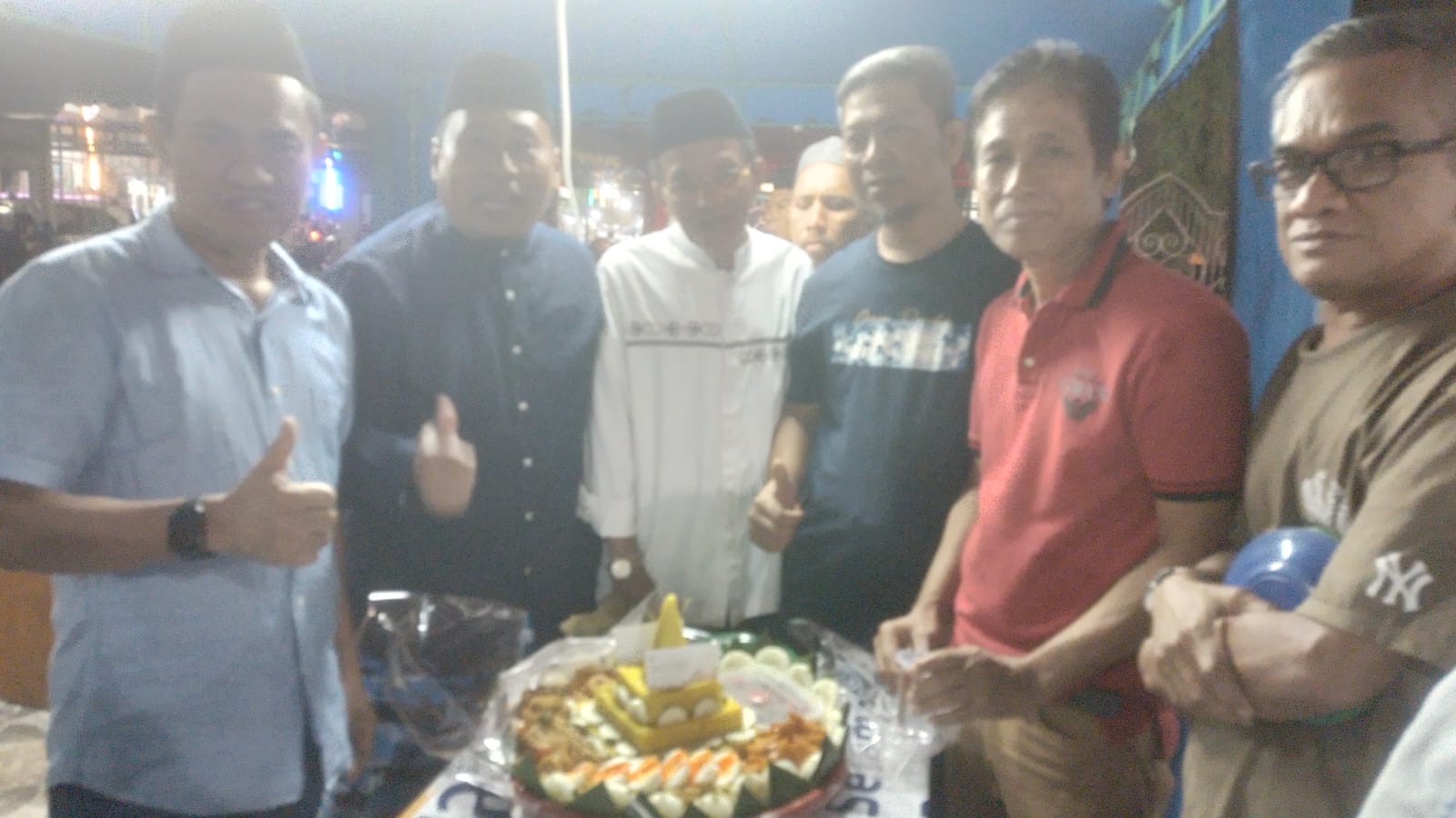 Masjid Raya Parepare Sambut Tahun Baru Islam 1446 H dengan Zikir, Doa Hingga Syukuran Potong Tumpeng