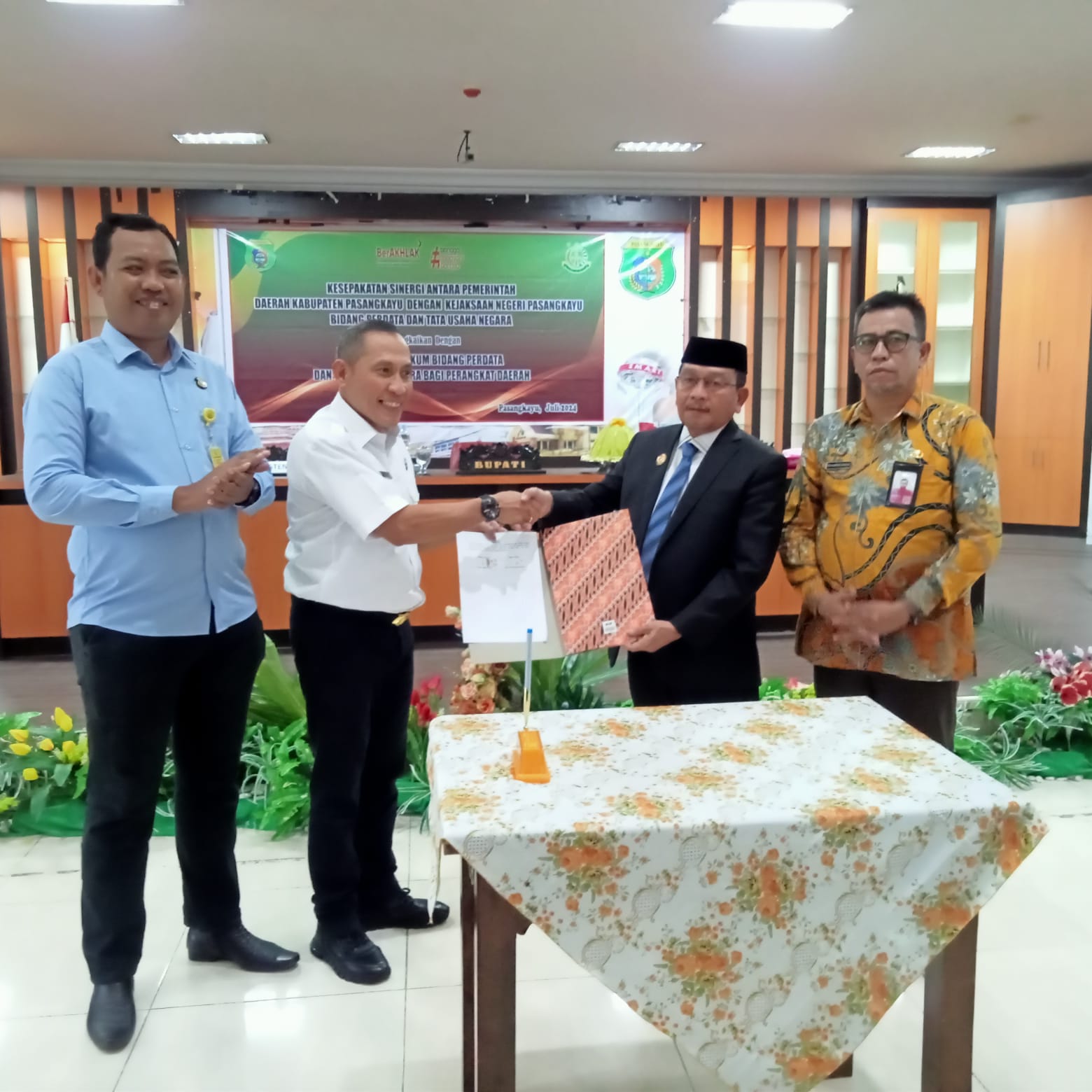 Pemkab-Kejari Pasangkayu Bersinergi dalam Penanganan Masalah Hukum Bidang Perdana dan Tata Usaha Negara