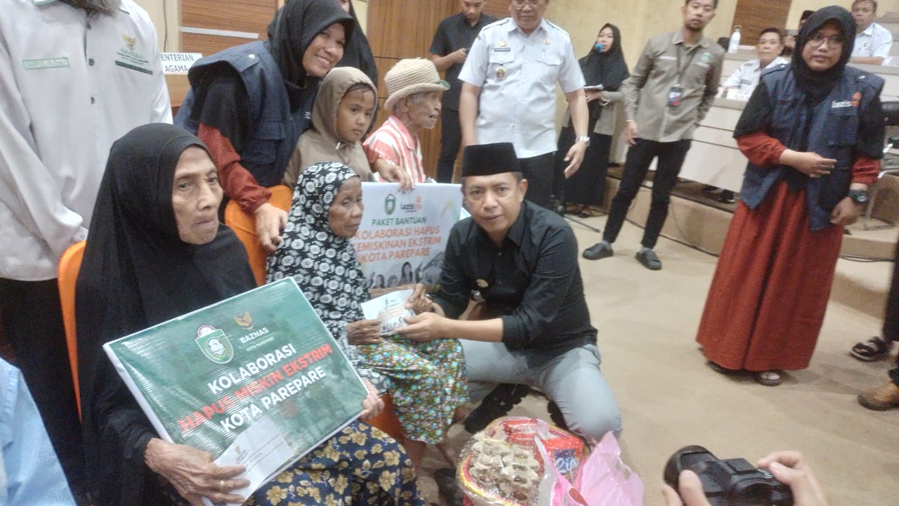 Terobosan, Pemkot Parepare Kolaborasi Kemenag, Baznas-LAZ Tangani Kemiskinan Lewat Bantuan Langsung Berkelanjutan