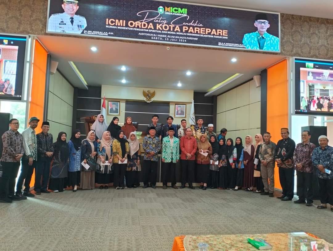 Sukses Dialog Cendekia, Prof Nasaruddin Umar dan Prof Arismunandar Apresiasi Sinergitas ICMI Parepare dan Pemkot