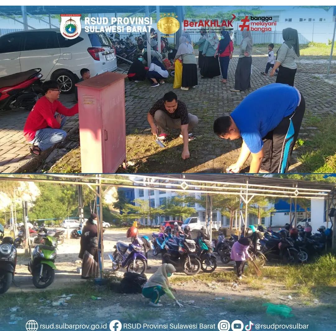 RSUD Sulbar Gelar Kegiatan Jumat Bersih