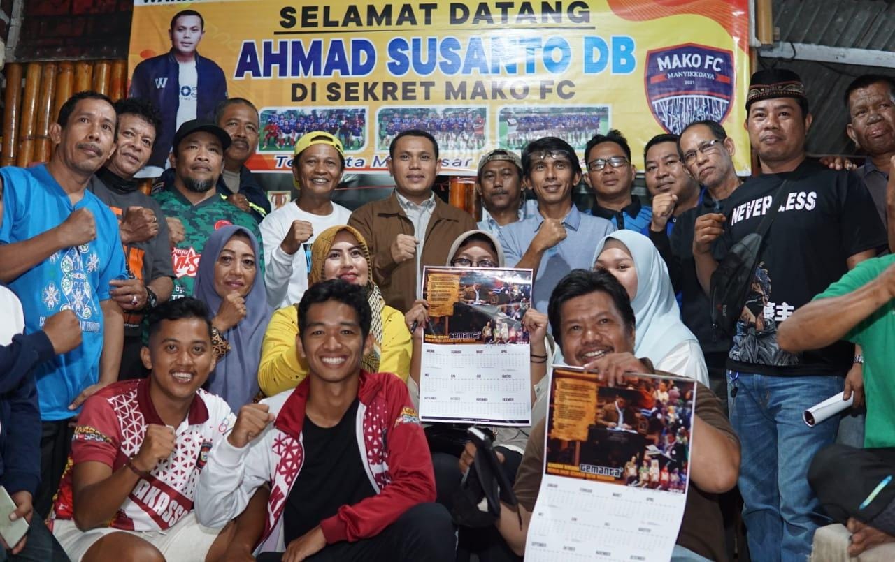 Silaturrahmi di Sudiang, Ahmad Susanto dapat Dukungan Jadi Wali Kota Makassar
