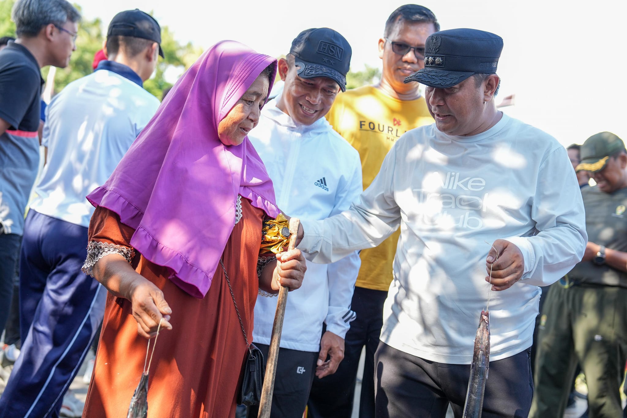 Jualannya Diborong, Pedagang Tidak Tahu Jika yang Membeli Pj Gubernur Sulbar
