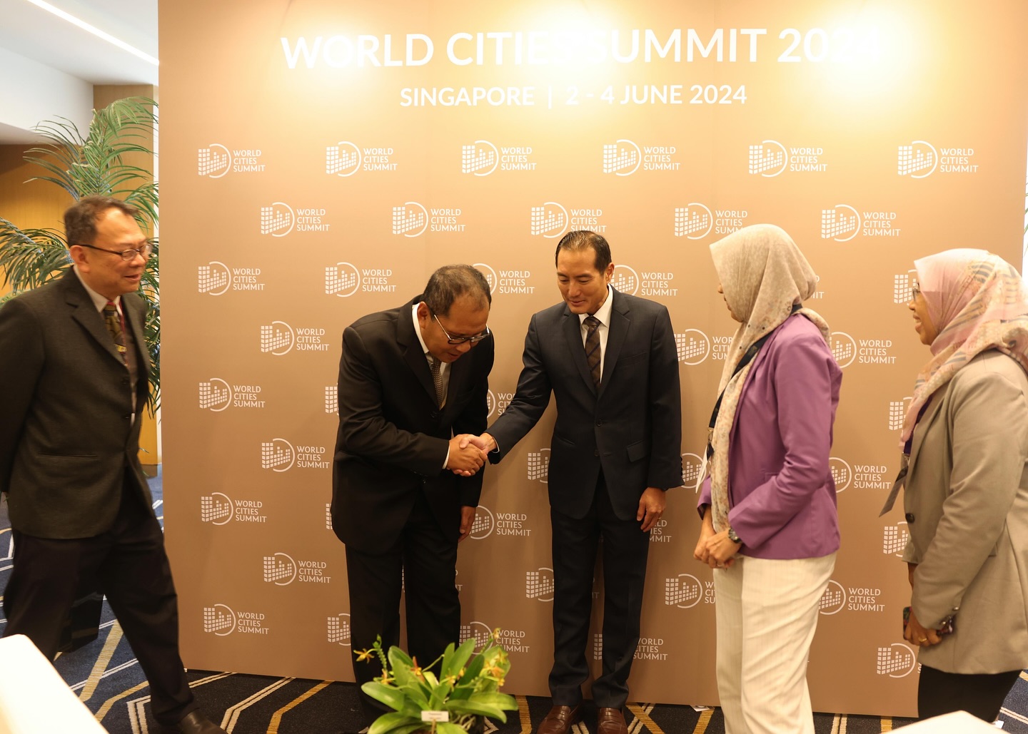 Danny Pomanto Jadi Tamu Kehormantan Presiden Singapura pada Lee Kuan Yew World City Prize Ceremony and Banquet