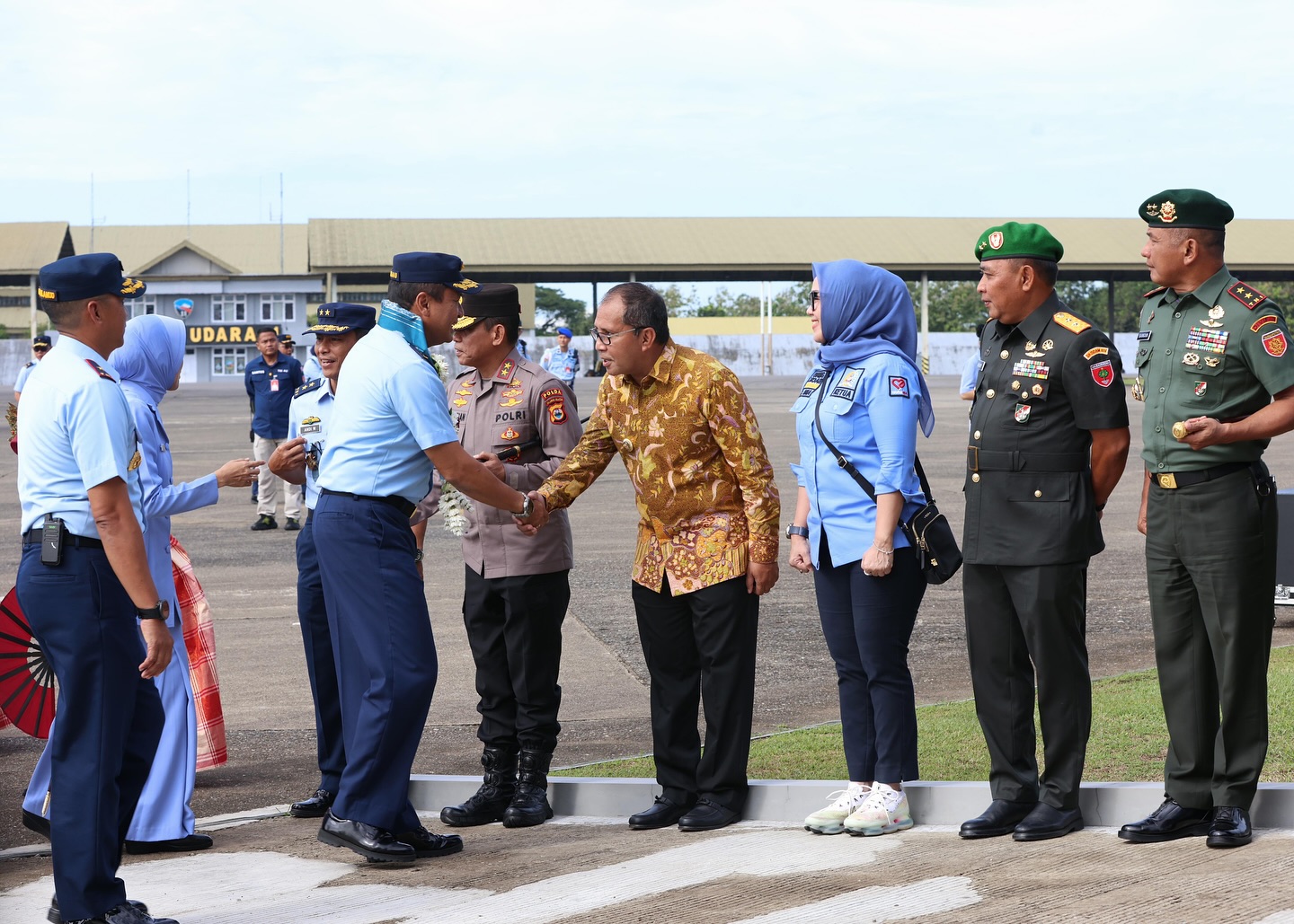 Danny Pomanto Sambut Kedatangan Kepala Staf TNI AU