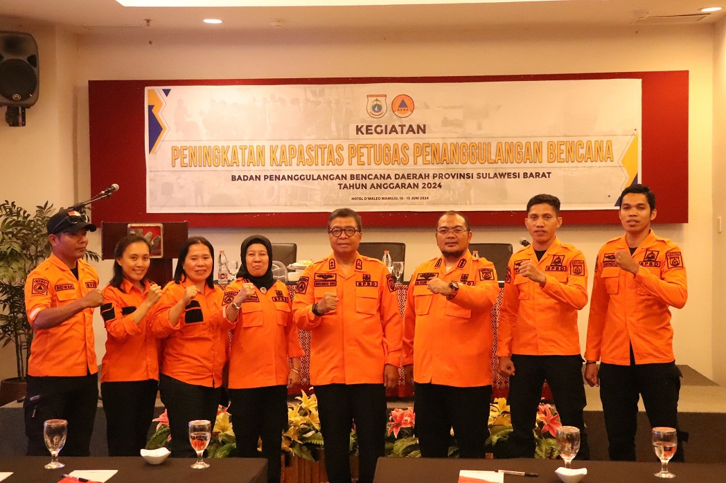 Buka Kegiatan Peningkatan Kapasitas Penanggulangan Bencana, Sekprov Minta BPBD Jadi Unit Siap Siaga