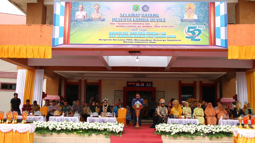 Puncak Peringatan HKG PKK ke-52, Bupati Pasangkayu Harap Kader-kader PKK Bisa Melahirkan Karya Terbaru