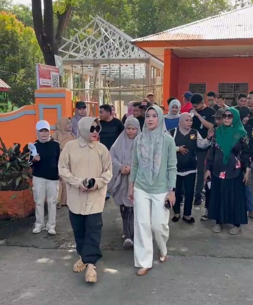 Dirum PDAM Makassar Dampingi Wali Kota dan Ketua TP PKK Tinjau Persiapan Lomba Kelurahan Terpadu