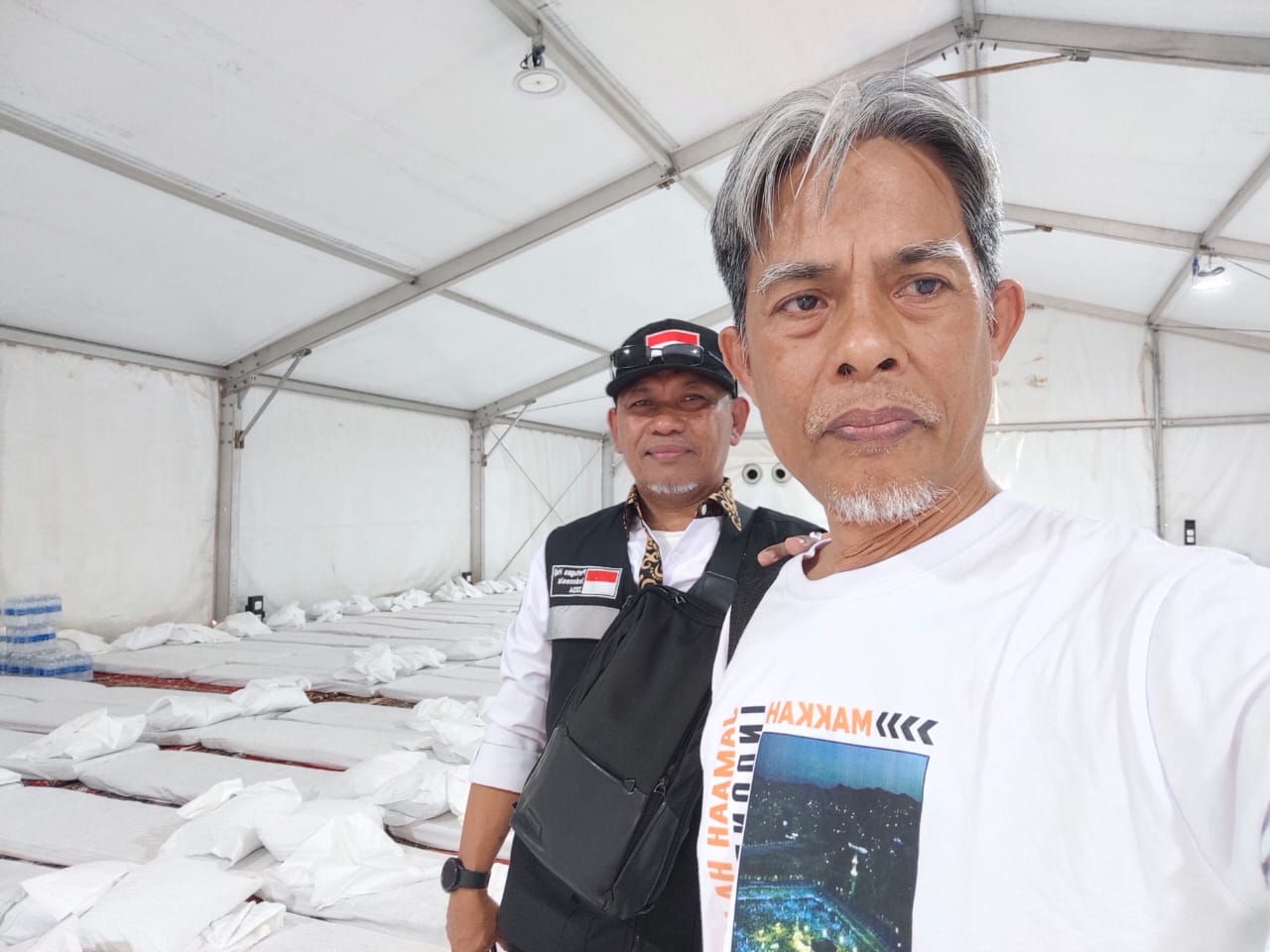 Tinjau Tempat Wukuf di Arafah, Alhamdulillah Tenda untuk JCH Memadai