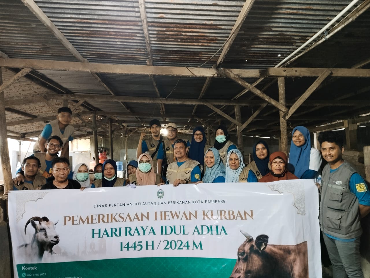 Dinas PKP Parepare Periksa Kelayakan Hewan Kurban Jelang Idul Adha, Ingatkan Masyarakat Cek SKKH Ternak 