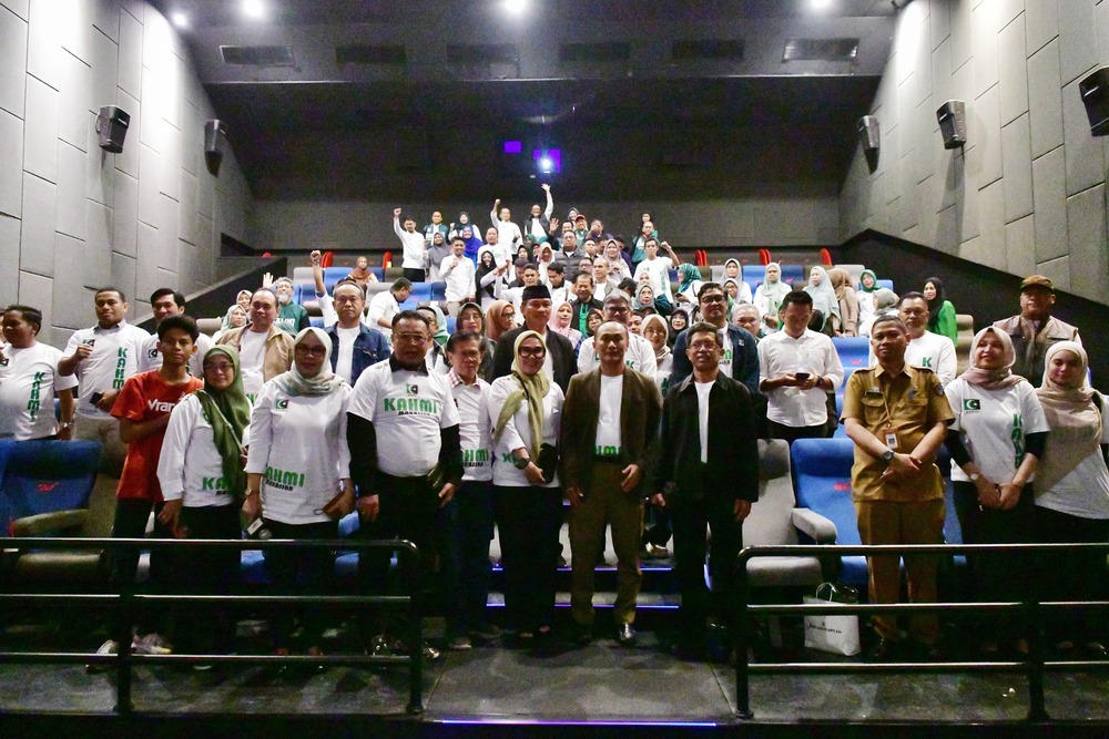 Nobar Film Lafran Bersama Kader HMI, Prof Zudan: Bagus untuk Diteladani