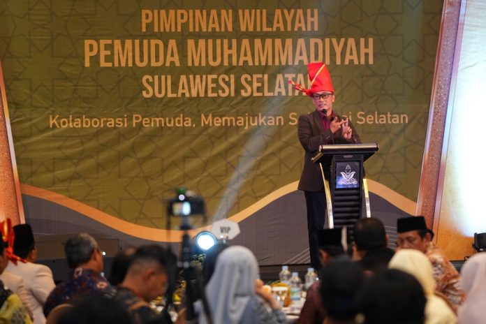 Pengukuhan PW Pemuda Muhammadiyah Sulsel, Pj Gubernur Titipkan Pesan Sukses Jalankan Roda Organisasi
