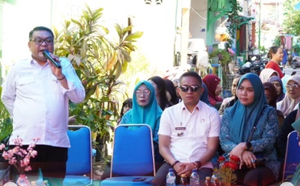 DPPKB dan TP PKK Makassar Lakukan Monitoring Posyandu di Ujung Tanah