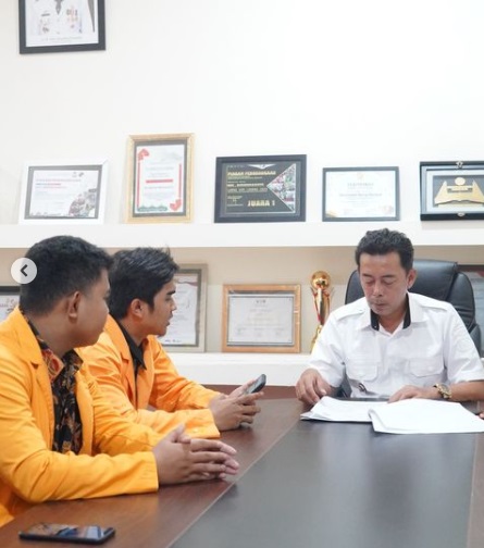 Camat Biringkanaya Terima Kunjungan Konsultasi Mahasiswa UNM