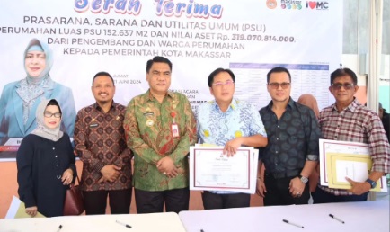 Serah Terima 20 PSU Perumahan Dihadiri KPK dan Kejaksaan, Pemkot Makassar Selamatkan Aset Rp319 Miliar