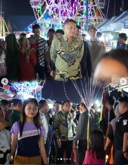 Camat Ujung Tanah Bersama Kapolsek dan Satpol PP Lakukan Monitoring Event Utara Fest