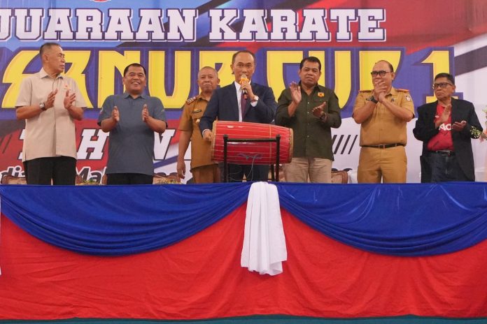 Ribuan Atlet Karate Sulsel Antusias Ikuti Gubernur Cup I