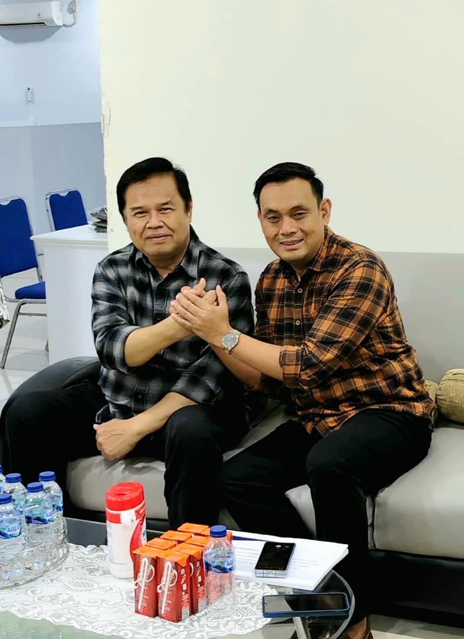 Akrab, Dua Tokoh Parepare HSL dan Hermanto Bersilaturahmi