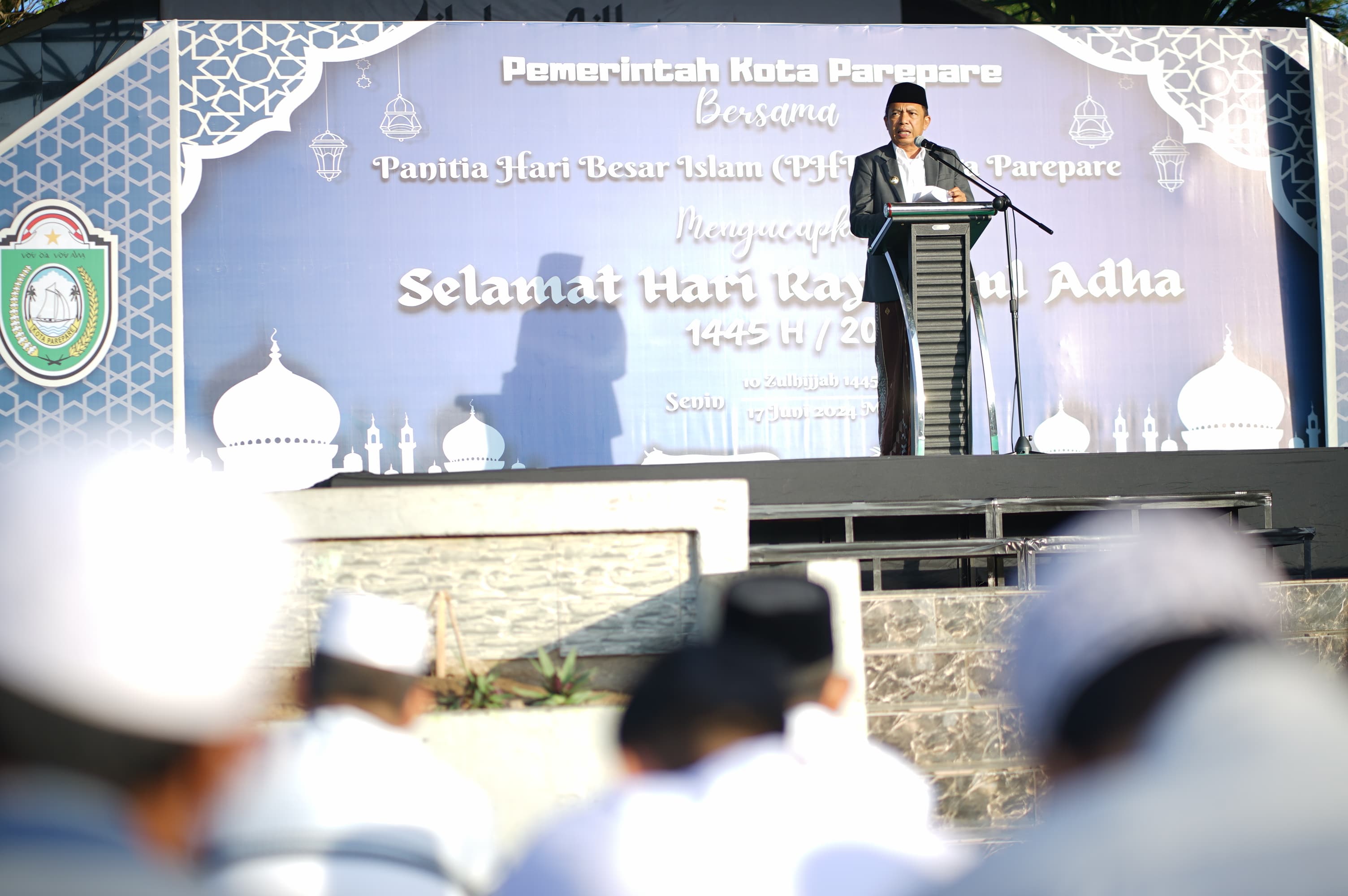 Momentum Idul Adha, Pj Wali Kota Parepare Pesankan Tetap Jaga Persatuan Bersama Sukseskan Pilkada 2024