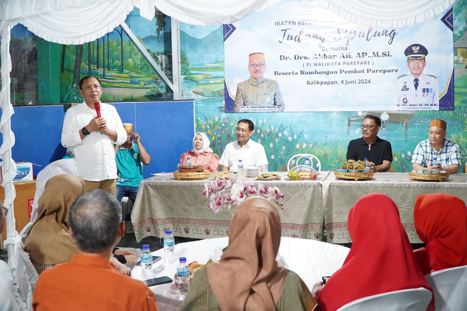 Pj Wali Kota Akbar Ali Bangga Disambut Hangat Warga Parepare di Balikpapan, Ajak Bersinergi Bangun Kampung Halaman 