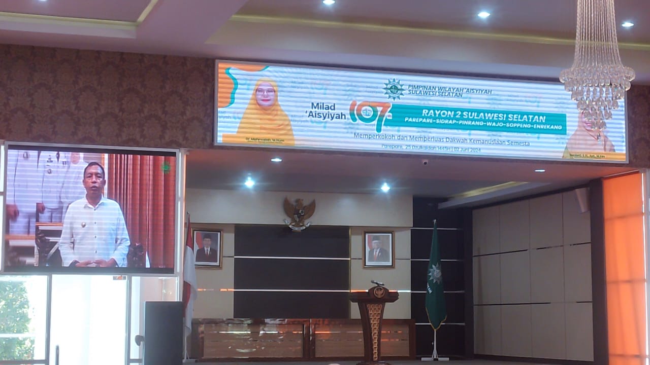 Selamat Milad 107, Pj Wali Kota Parepare Apresiasi Aisyiyah Berkontribusi Bagi Pembangunan Pendidikan dan Keumatan