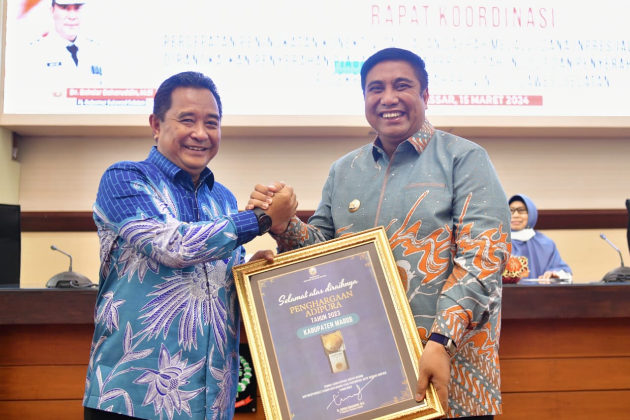 17 Daerah di Sulsel Raih Adipura, Pj Gubernur Bahtiar: Tabe Maraja, Sangat Membanggakan Semua