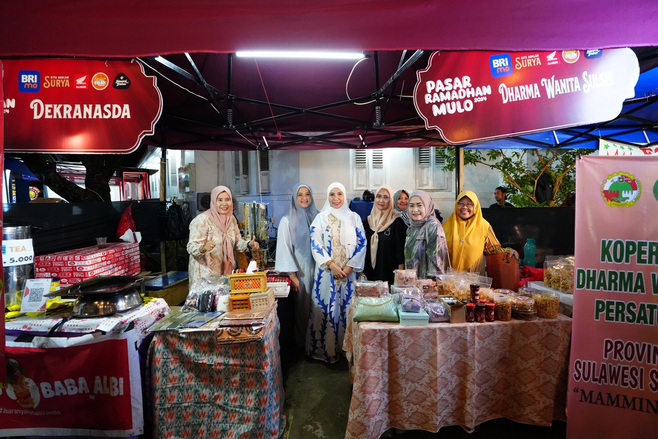 Kunjungi Pasar Ramadan Mulo, Sofha Marwah Sebut Banyaknya UMKM Pertanda Ekonomi Bergerak