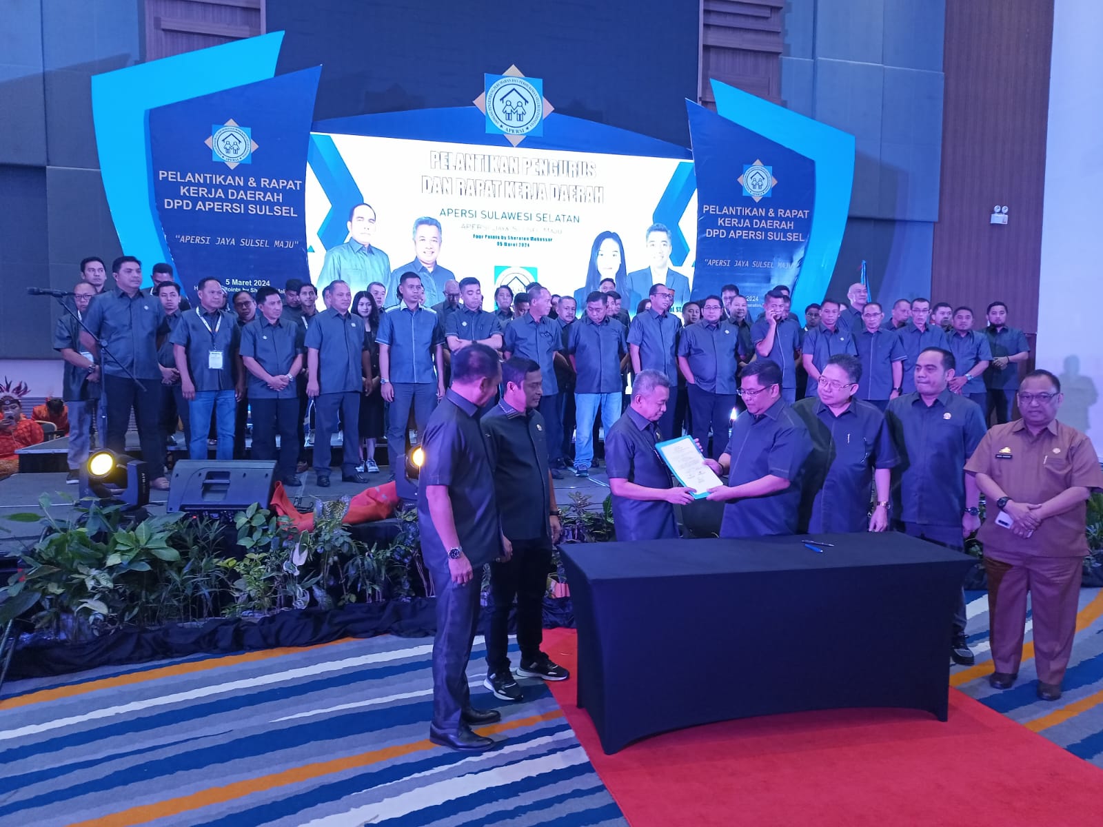 Resmi Dilantik, Jusvari Genda Dipercaya Jadi Wakil Bendahara Apersi Sulsel