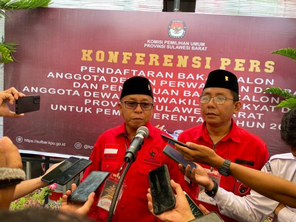 Kursi Berkurang Tapi Tetap Dapat Pimpinan DPRD Provinsi, Ketua PDIP Sulbar: Semua Caleg Sudah Bekerja dengan Baik