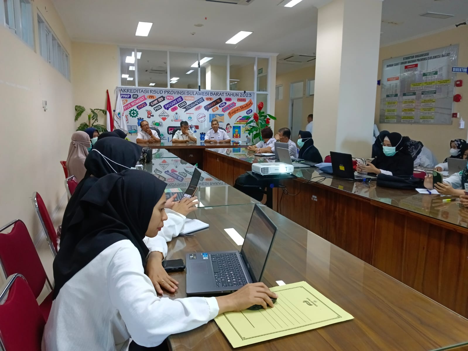 Penyusunan E-kinerja dan SKP 2024 di RSUD Sulbar, BKD Lakukan Pendampingan