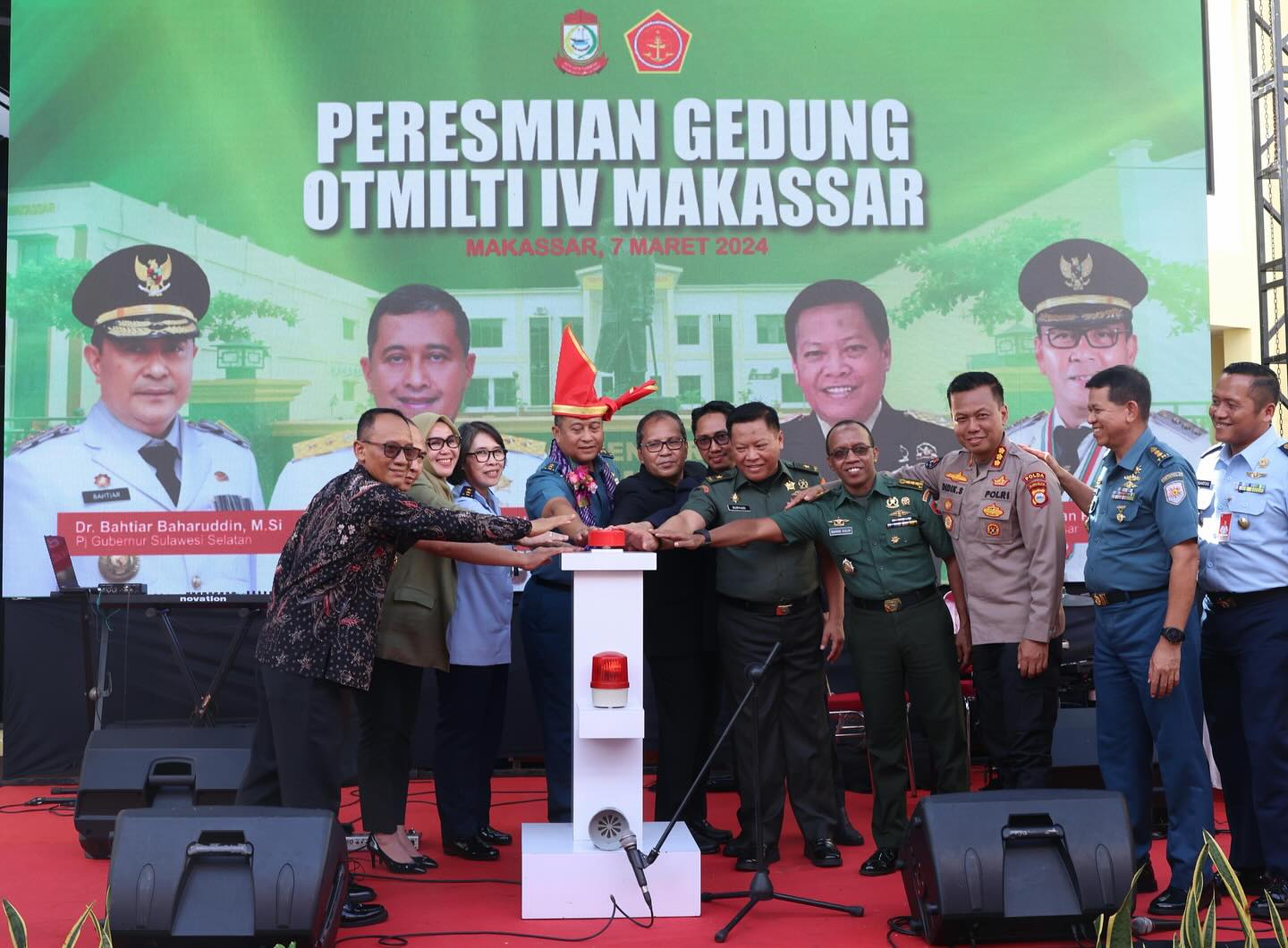Peresmian Gedung Baru Otmilti IV, Danny Pomanto Bilang Masyarakat Makassar Merasa Terhormat