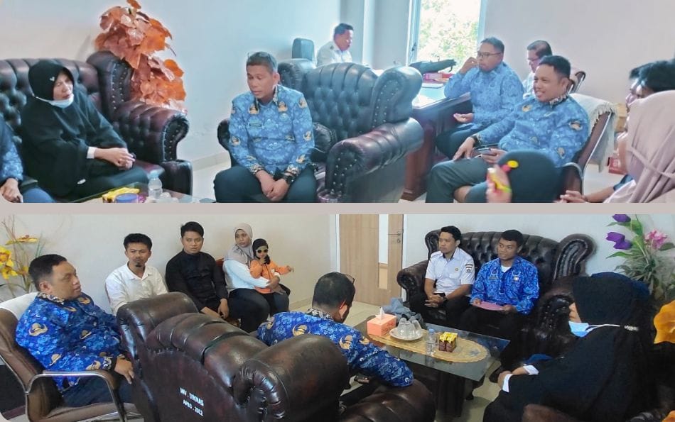 Bertemu Perwakilan SLB Negeri Pembina Mamuju, Sekretaris Disdikbud Sulbar Dorong Peningkatan Tenaga Pendidik 