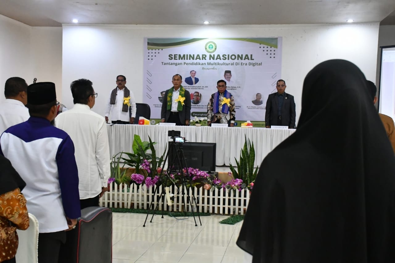 Jadi Narasumber Seminar Nasional di STIT-DDI Pasangkayu, Prof Zudan Jelaskan Pentingnya Pendidikan Berbasis Multikultural