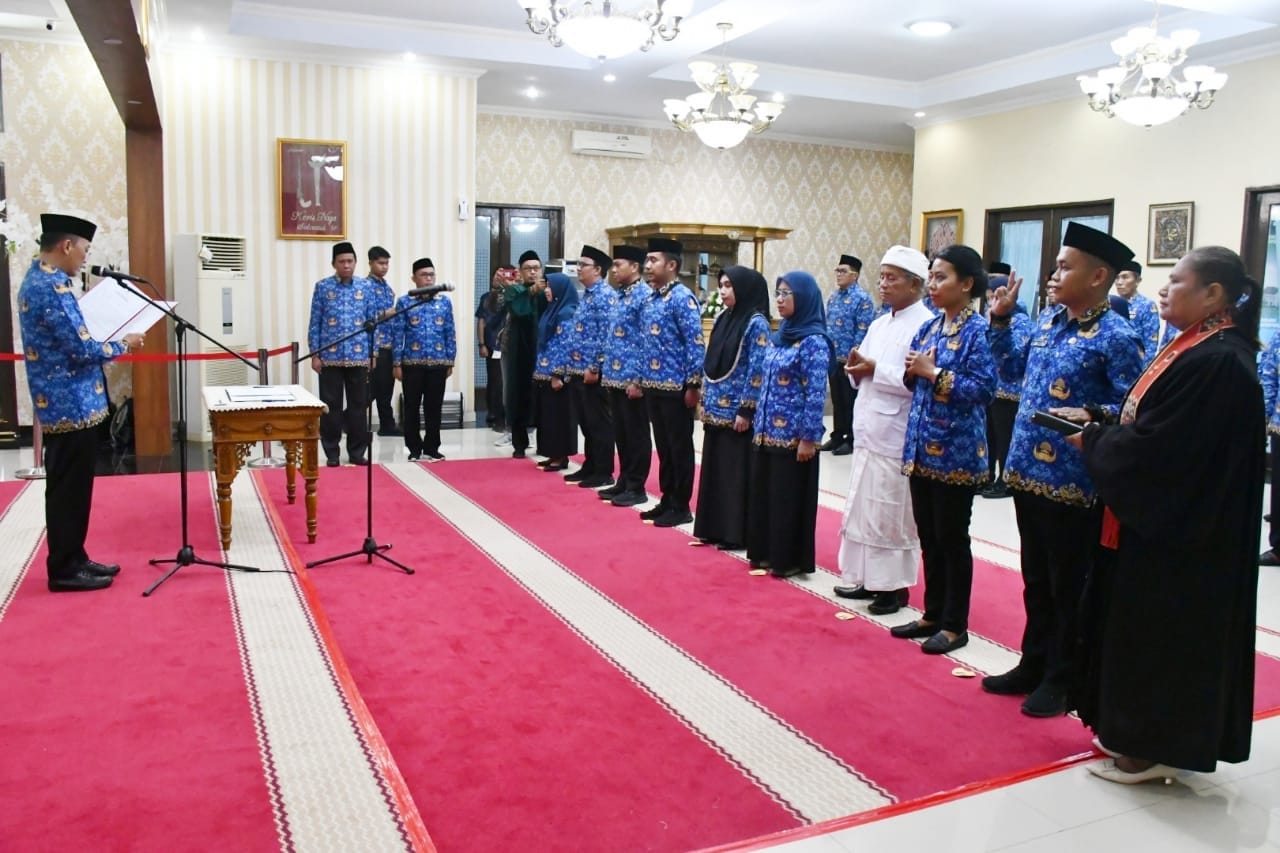 Lantik Eselon III dan IV, dan Fungsional, Prof Zudan Ingatkan Jabatan Adalah Amanah