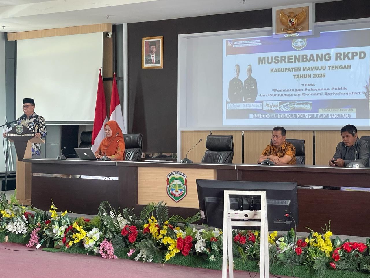 Hadiri Musrenbang RKPD Mamuju Tengah 2025, Kepala Bapperida Sulbar Ajak Manfaatkan Peluang Sebagai Penyangga IKN 