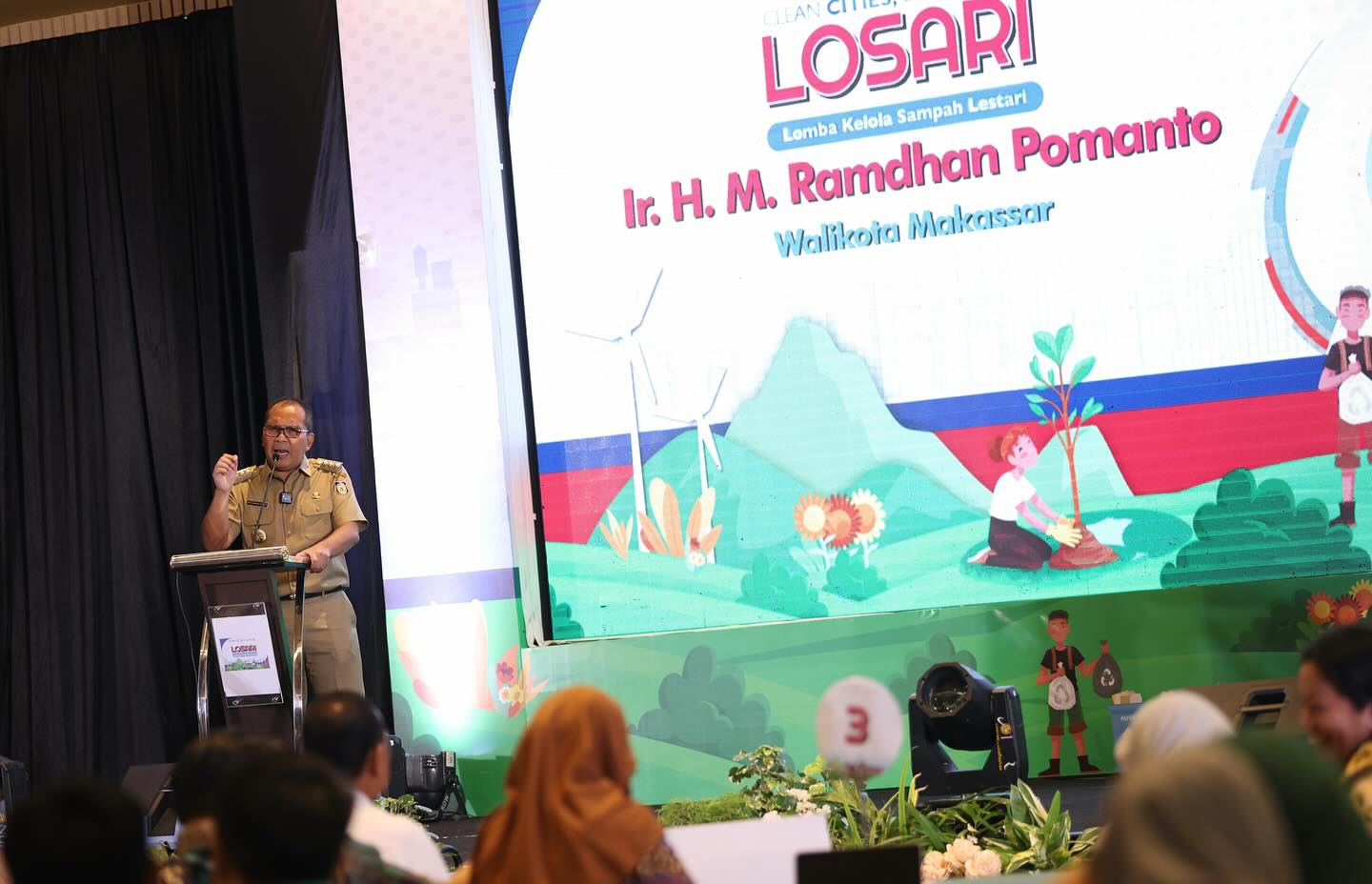Di USAID Clean Cities Blue Ocean, Danny Pomanto Paparkan Makassar Menuju Low Carbon City