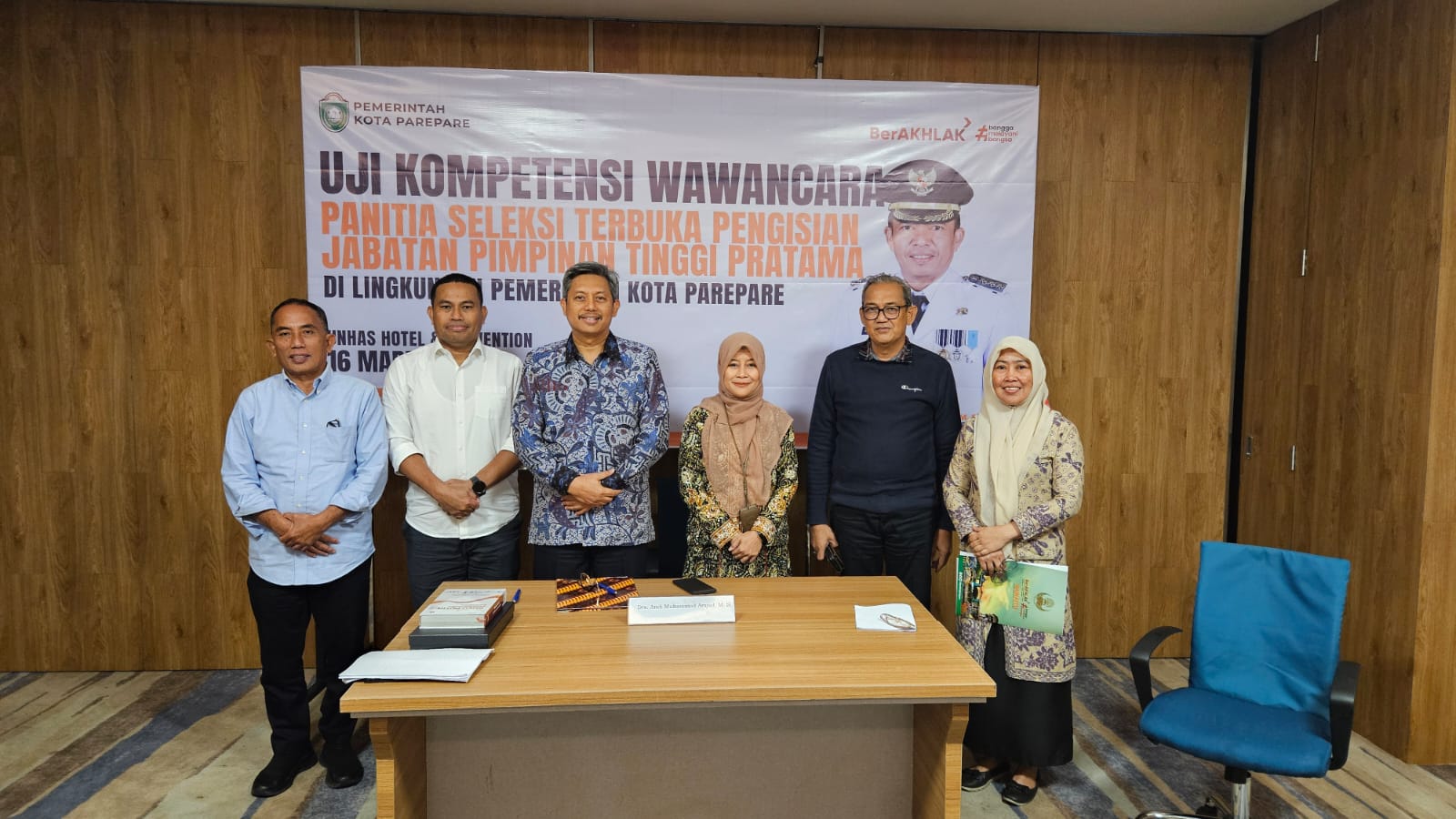 Pelamar Inspektur Daerah dan Kadinsos Parepare Diuji Sekda Provinsi dan 2 Prof, Hasil Selter Diumumkan 18 Maret 