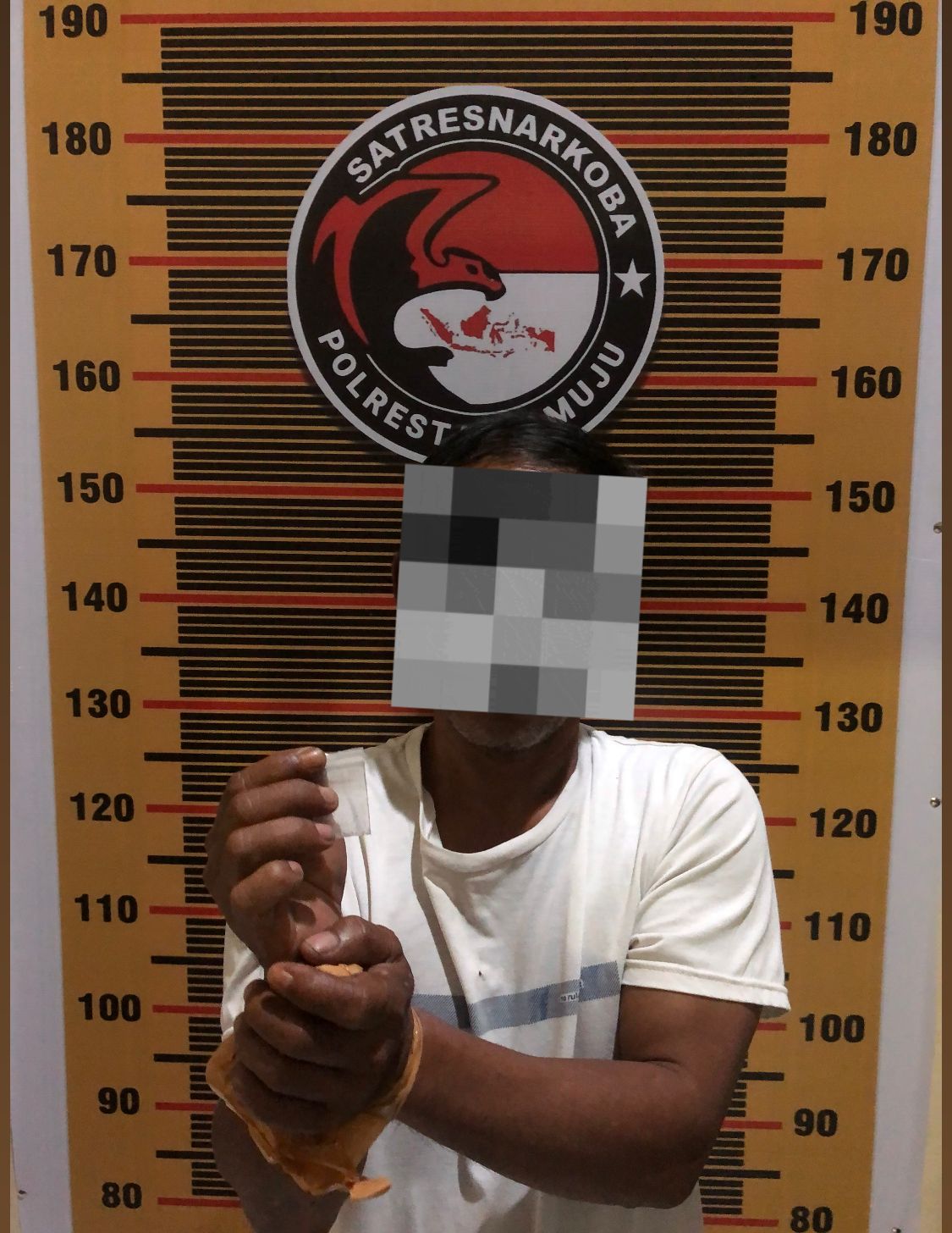 Sat Narkoba Polresta Mamuju Kembali Ungkap Kasus Penyalahgunaan Narkoba