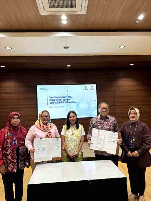 Pemkot Makassar-Perum Peruri Jalin Kerja Sama untuk Digitalisasi Layanan Pemerintahan